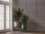 2 sizes of Ziva fiberstone pots