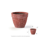 Detail for Large Terra Fiberstone Planter