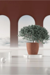 Indra Planter in Red