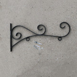 large commercial grade sign bracket with bolts