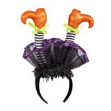 Witch's Feet Halloween Head Band