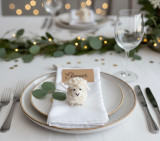 Felt Sheep Ornament as party favor