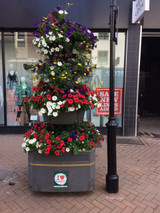Self-Watering Precinct Fountain Planter