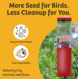 Informational sheet on NP431RD Bird Feeder