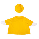 Raincoat Outfit for Metal Porch Goose back side