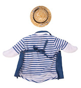 Porch Goose Gardener's Outfit back view