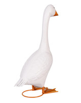 Back view of Metal Porch Goose