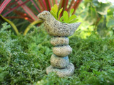 Miniature Bird Stand Planter