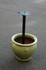 Pamela Crawford Basket Column for Large Pots