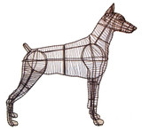 Doberman Dog Frame