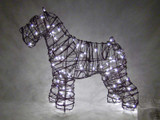 Scottie Dog Frame Lighted