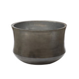 Ankara Aluminum planter with Pewter finish