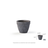 Terra Fiberstone Planter X Small in Anthracite