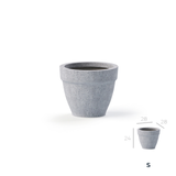 Terra Fibestone Planter Small in Gray