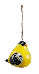 Bird Song Ornament Goldfinch