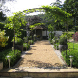 Monet Garden Arches in series