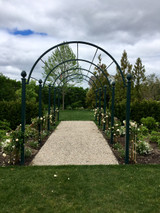 St Albans Steel Pergola by Classic Garden Elements