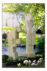 Nakoma & Nakomis Frank Lloyd Wright Sculptures in a 24" and 36" height