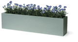 Geo Window Box in Aluminum Textured