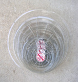 Heavy duty clear saucers 6", 8", 10", 12" and 14"