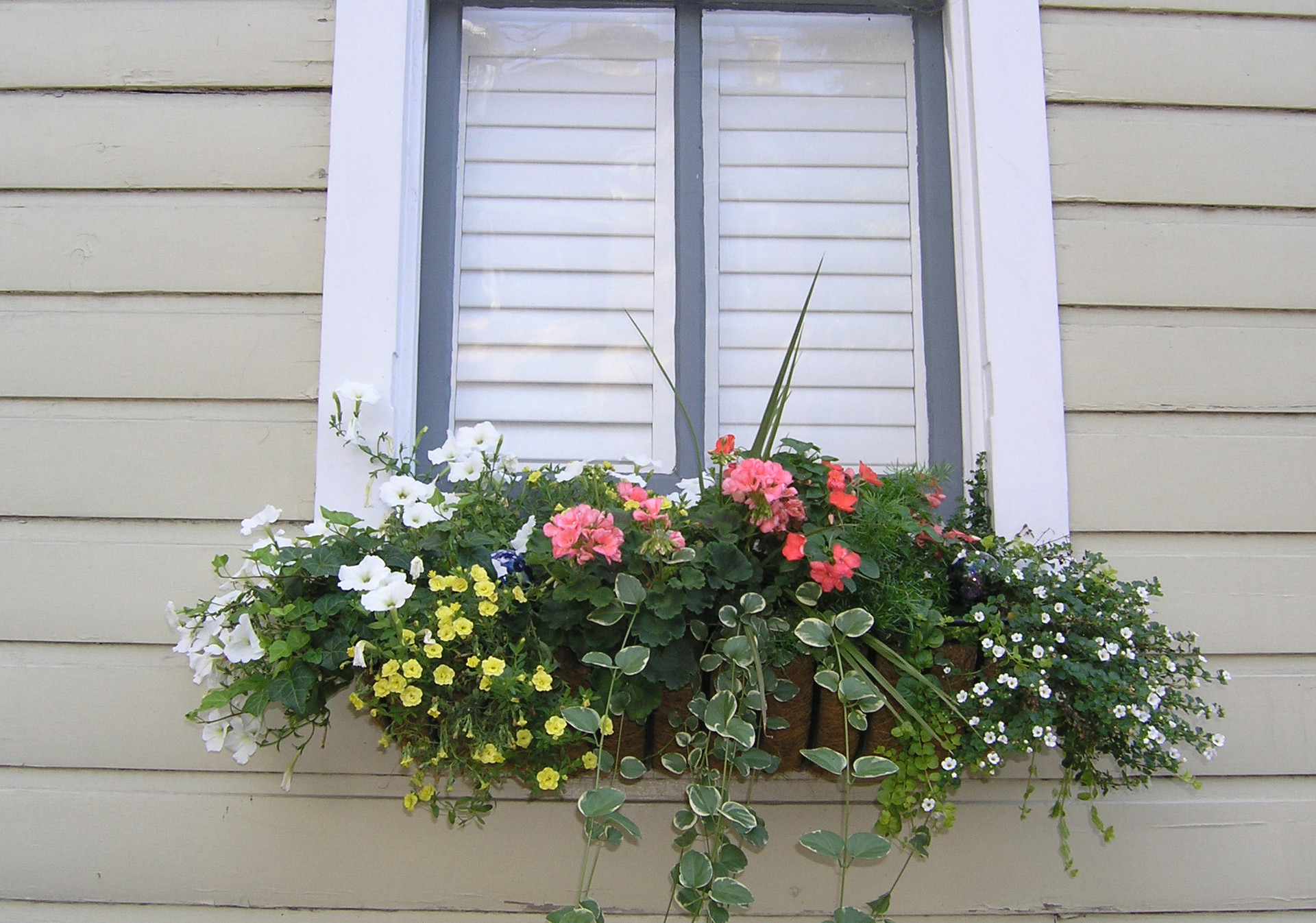 Garden Artisans 30 in Window Hayrack with Molded Coco Liner