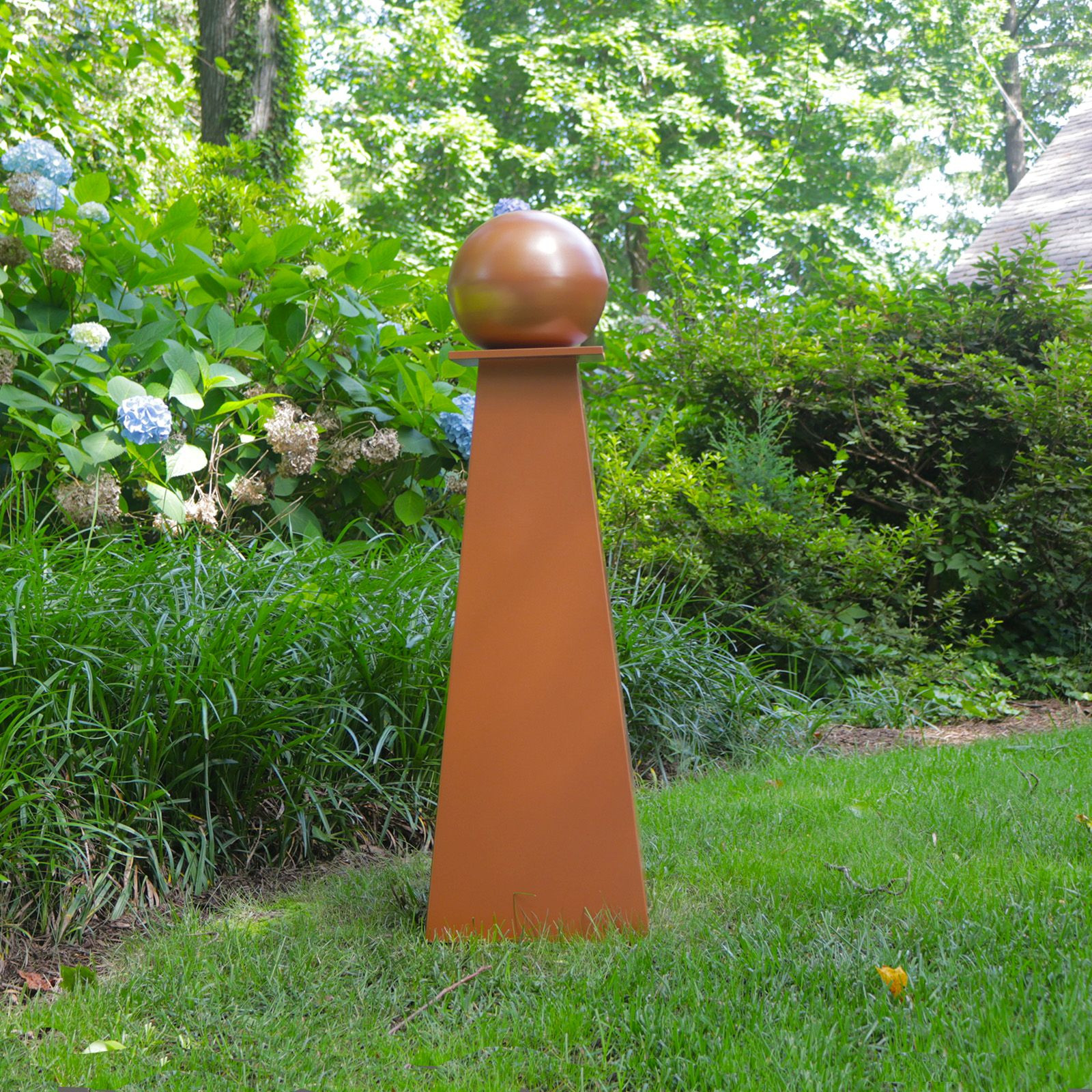 Decorative Pipe Cover with Sphere