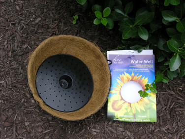 Flower Wells create an instant self-watering planter