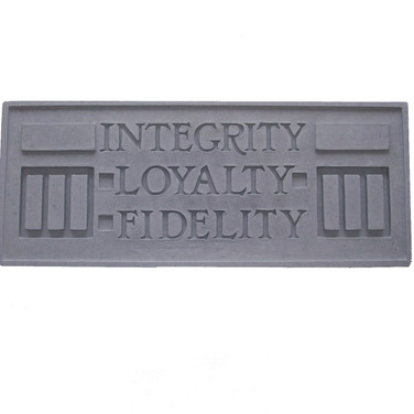 Larkin Plaque Integrity, Loyalty, Fidelity