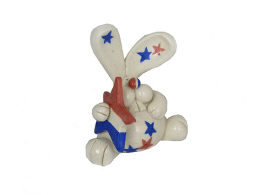 Patriotic Bunny Collectible