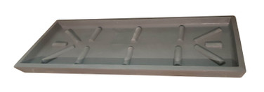 Rectangular resin / concrete saucer