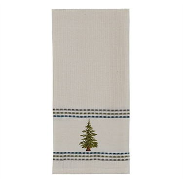 Split P Mason Plaid Dishtowel