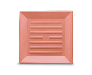 10.75" Square Plastic Saucer
