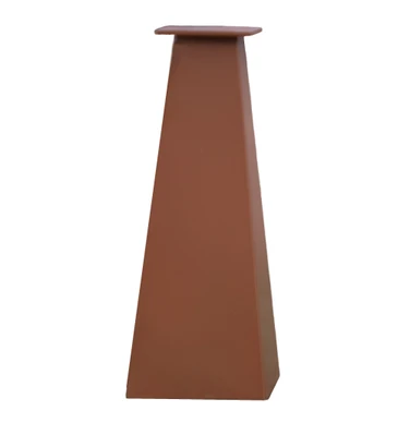 Pyramid Pedestal decorative pipe cover 