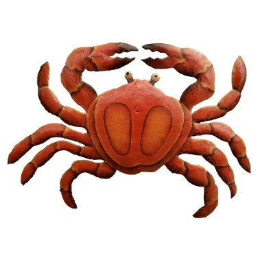 Red Crab Wall Art