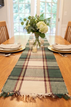Table Runner Tartan Plaid 13" x 54" 
