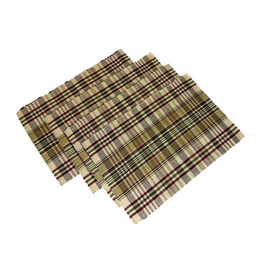 Set of 4 ribbed placemats