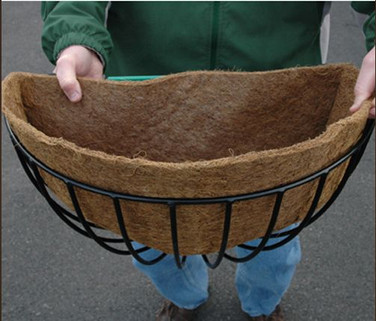 30" Wall Basket with Coco Liner