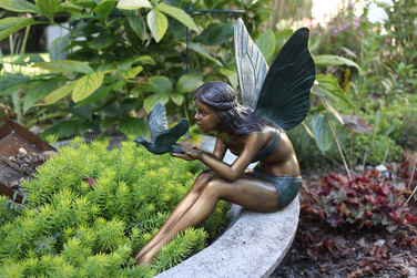 Henri Studio Bronze Bird Fairy