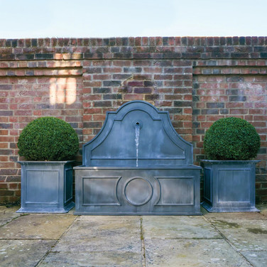 Tiber Square Water Feature - planters not included