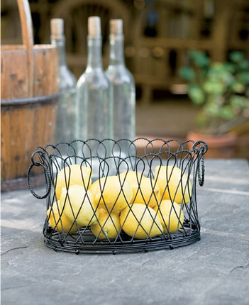 French wire basket