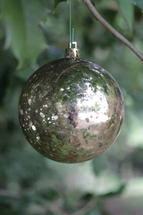 3" Shatterproof Ball Ornament Gold