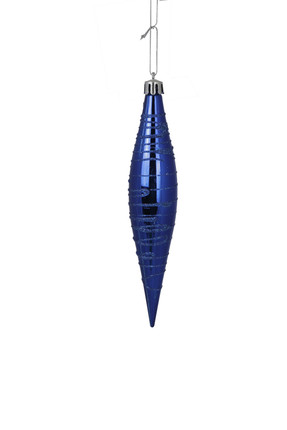 Blue 6" Drop Ornament shatterproof