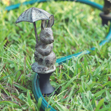 Bunny Holding Umbrella Hose Guard