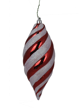 Shatterproof Pepperment Swirl Ornament