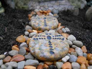 Miniature Dragonfly Stepping Stones