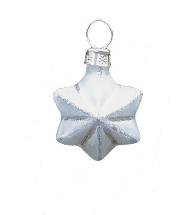 Miniature Glass Blown Star Ornament