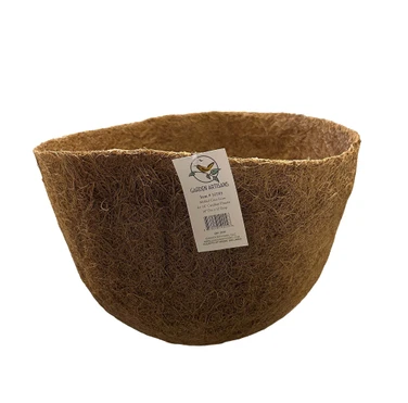 14" dia x 10" deep molded coco liner