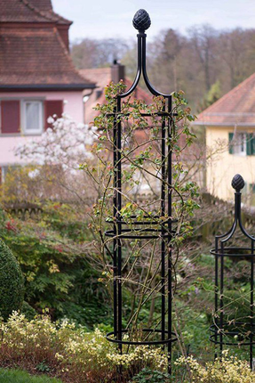 Obelisk I Steel Rose Pillar by Classic Garden Elements