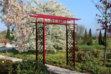 Torri Garden Arch by Classic Garden Elements