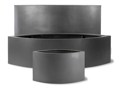 Oval fiberglass planters - 3 sizes, small to large